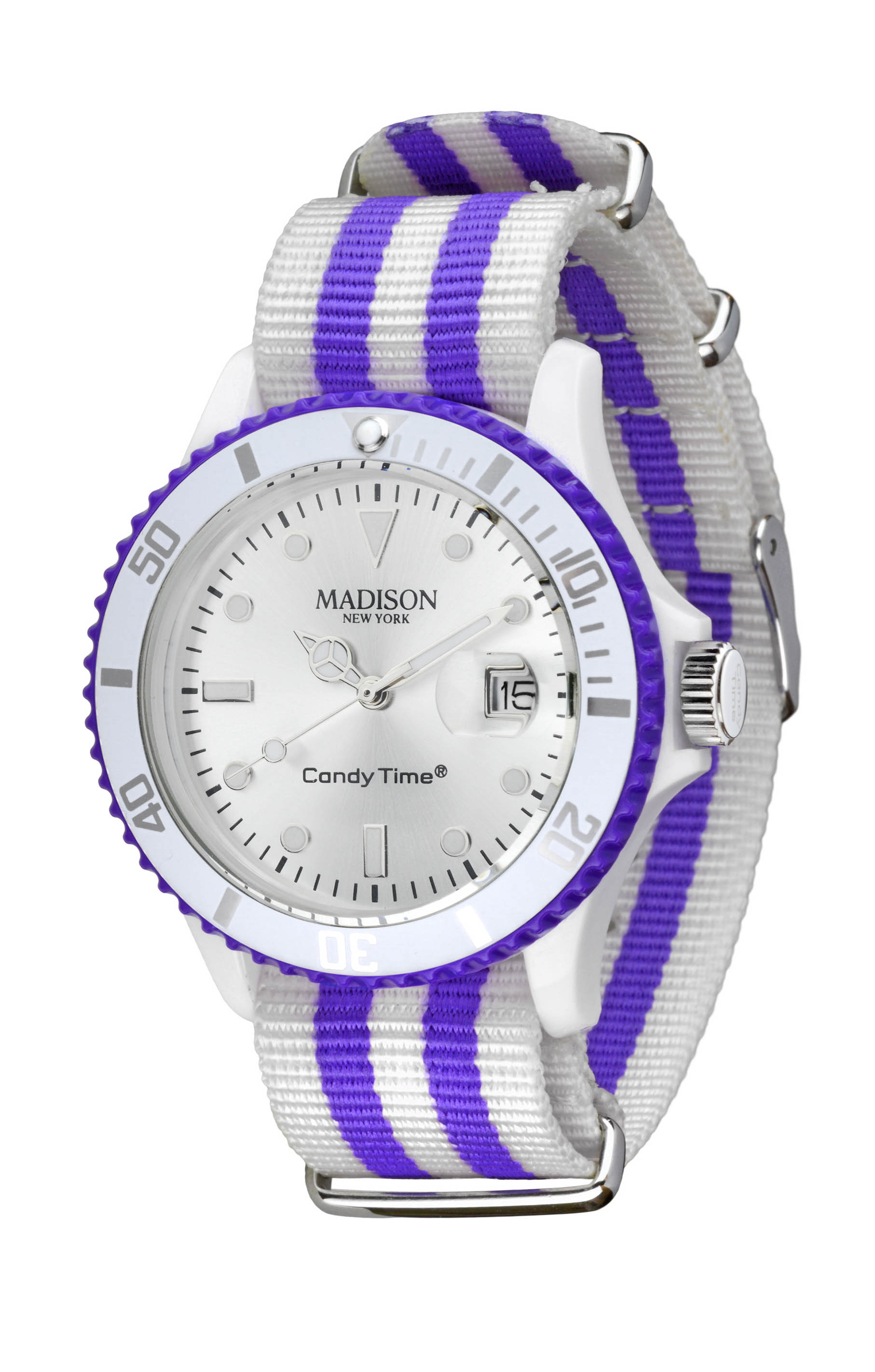 Madison New York Sailor Weiss Lila U4616-1