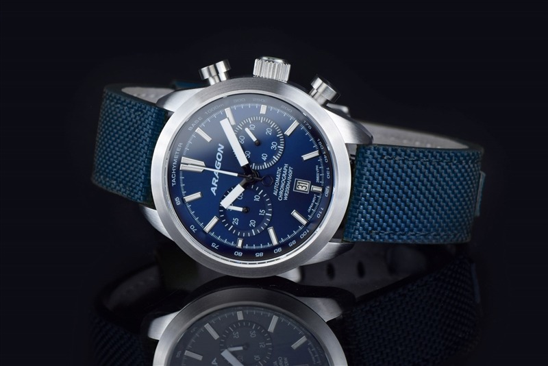 ARAGON Caprice NE86 Automatic Chrono Blue 48mm Limited Edition
