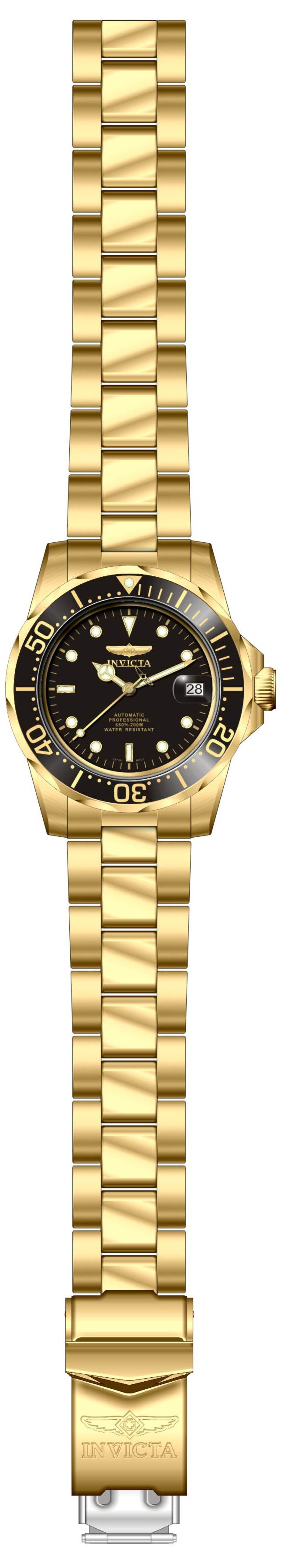 Invicta 8929 Edelstahlarmband