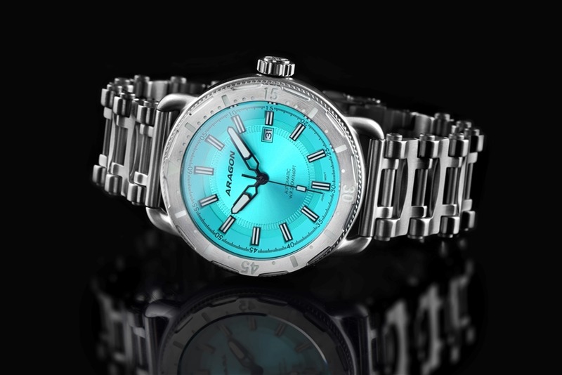 ARAGON Millipede Diver NH35 Automatic Teal 50mm
