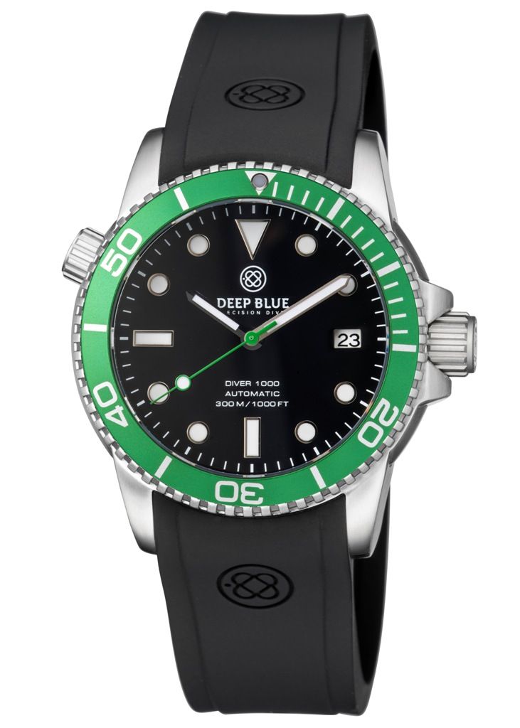 Deep Blue Diver 1000 Green-Black-Green