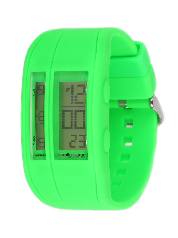 Pollmann Sportwatch Chrono Grün Armbanduhr