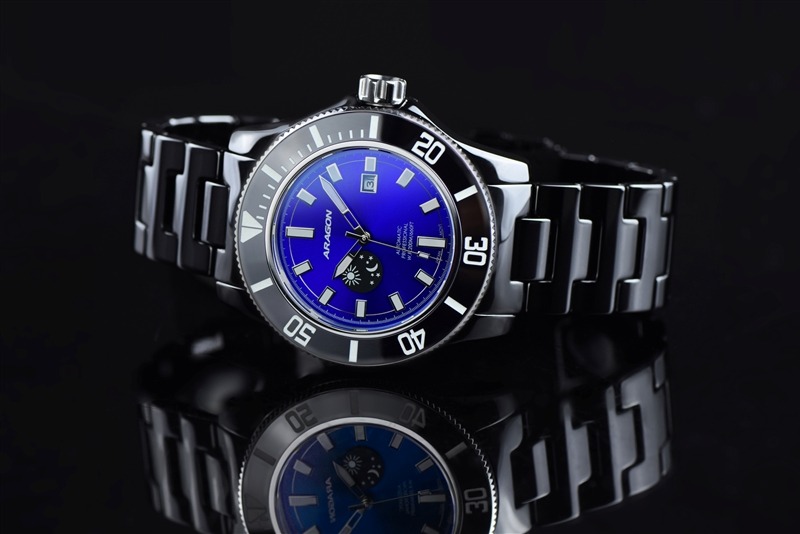 ARAGON Hercules Ceramic 8217 Blue 50mm