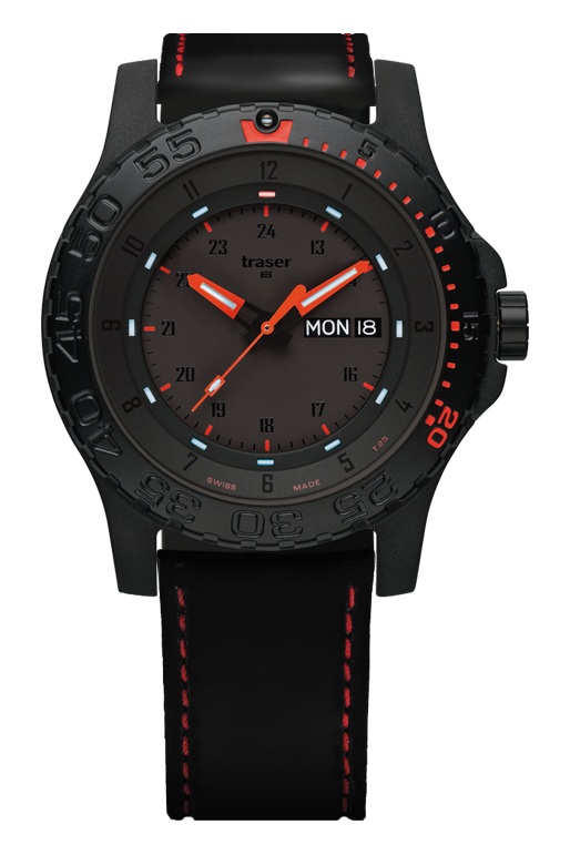 Traser H3 P66 Tactical Mission Red Combat