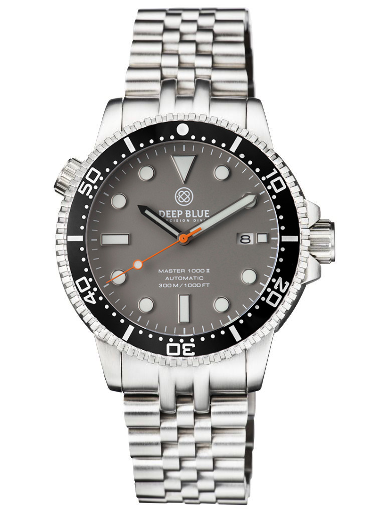 Deep Blue Master 1000 II Black-Grey Matt