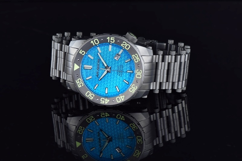 ARAGON Sea Charger G2 NH35 Aqua 44mm