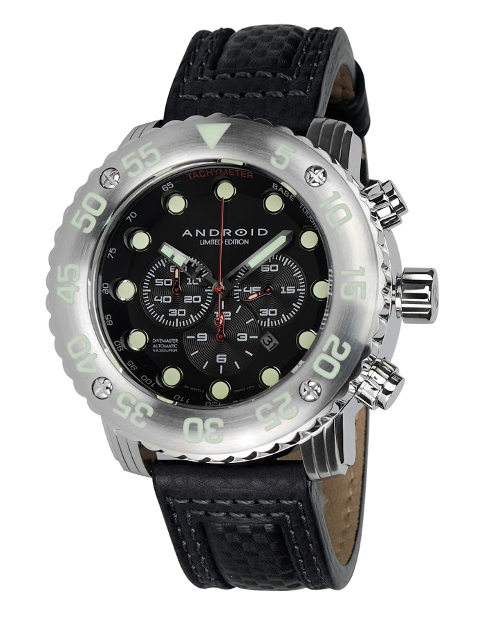 ANDROID Divemaster Automatic Chrono AD793BK Limited Edition