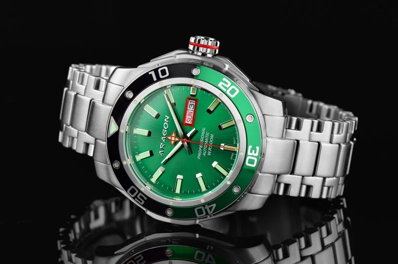 ARAGON Superjet 50mm Green 500m Automatic