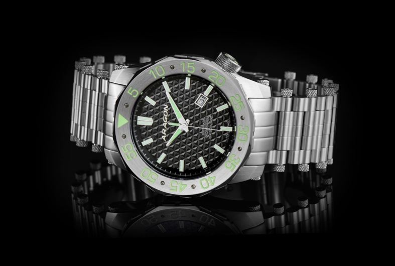 ARAGON Sea Charger G2 Automatic 50mm Black