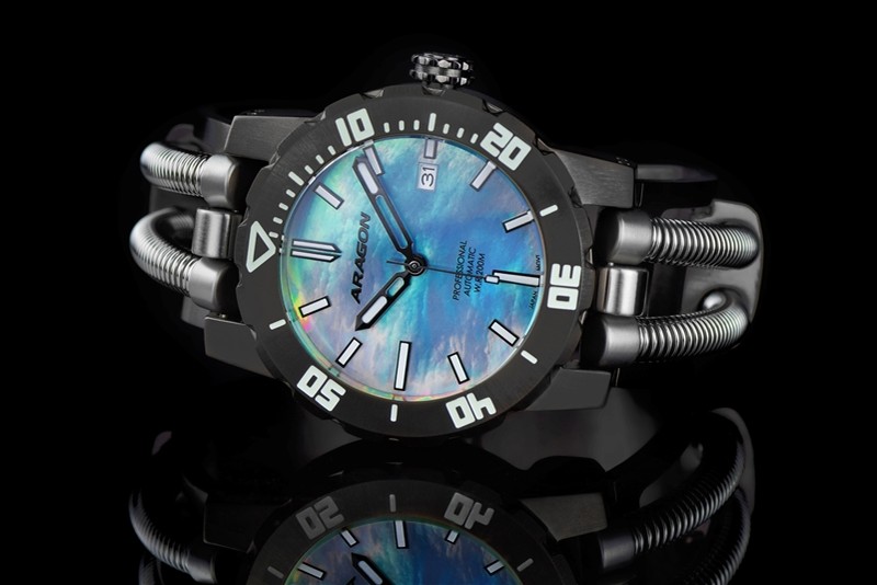 ARAGON Hydraumatic G9 NH35 Automatic Mother of Pearl 50mm