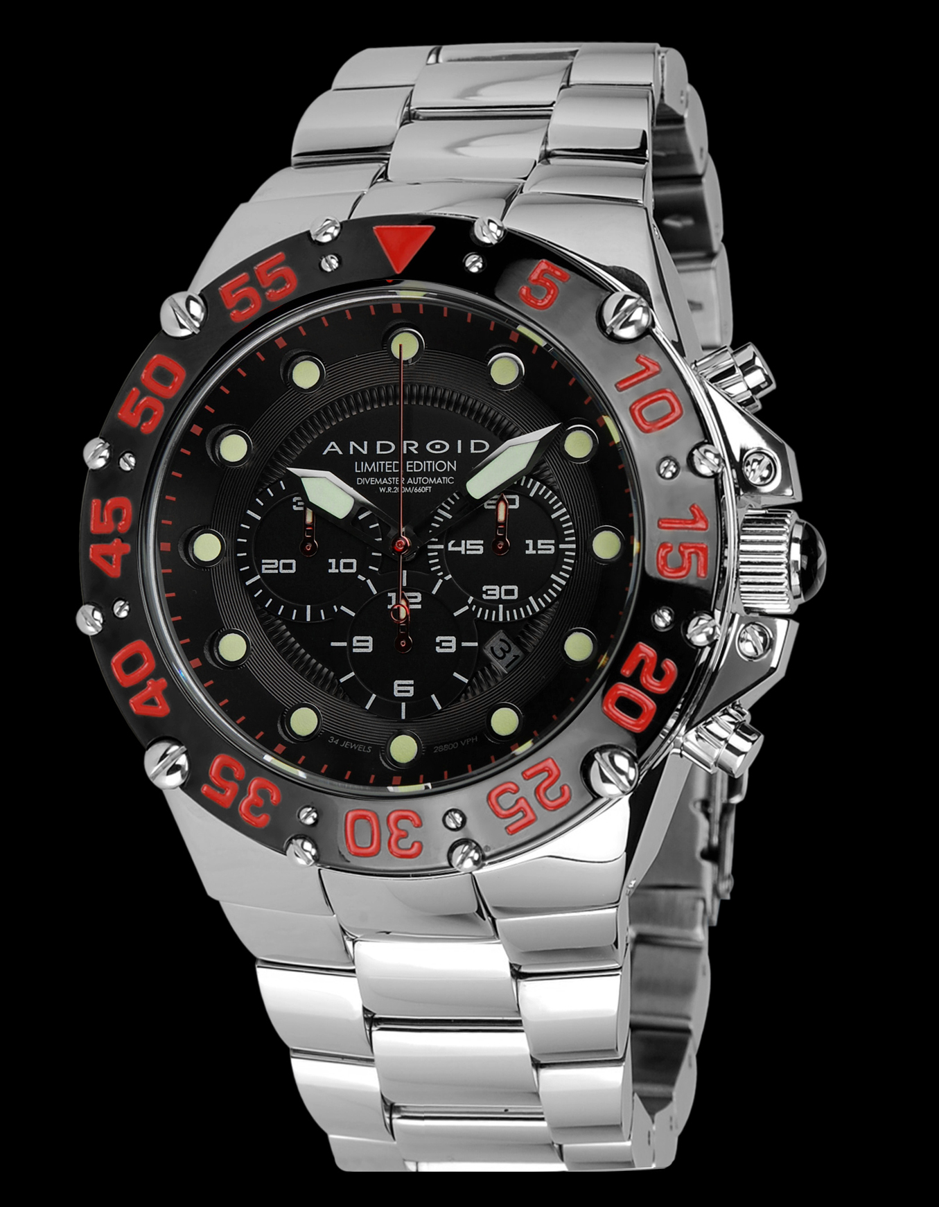 ANDROID Divemaster Enforcer AD79AK Chrono Automatic