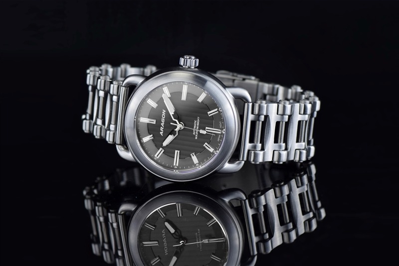ARAGON Millipede EVO NH35 Automatic Grey 44mm