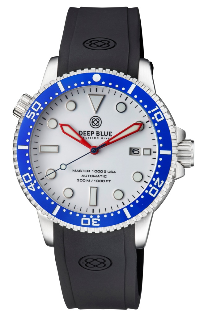 Deep Blue Master 1000 II White Glossy USA