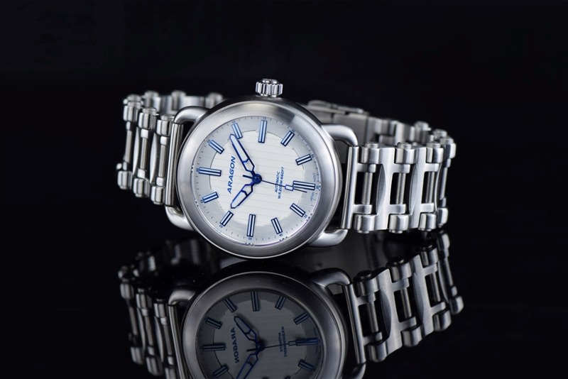 ARAGON Millipede EVO NH35 Automatic Silver 44mm