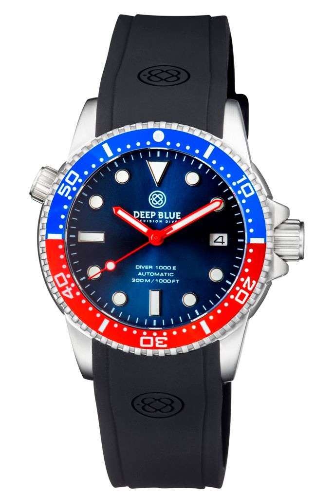 Deep Blue Master 1000 II Blue-Red-Dark-Blue-Red
