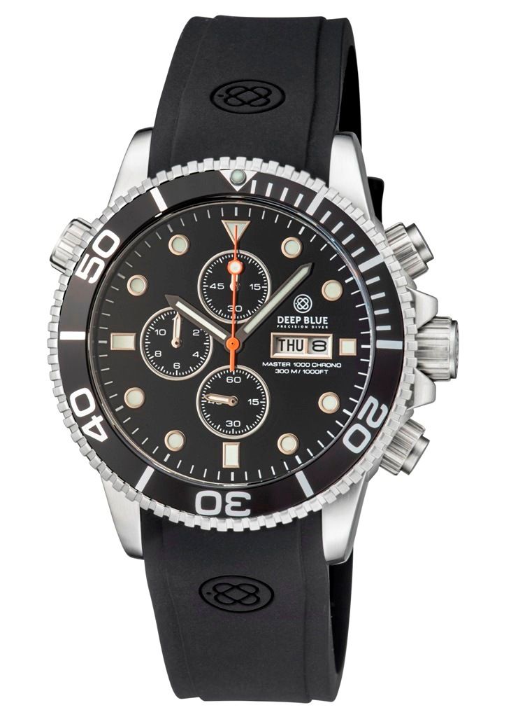 Deep Blue Master 1000 Chrono Black-Black