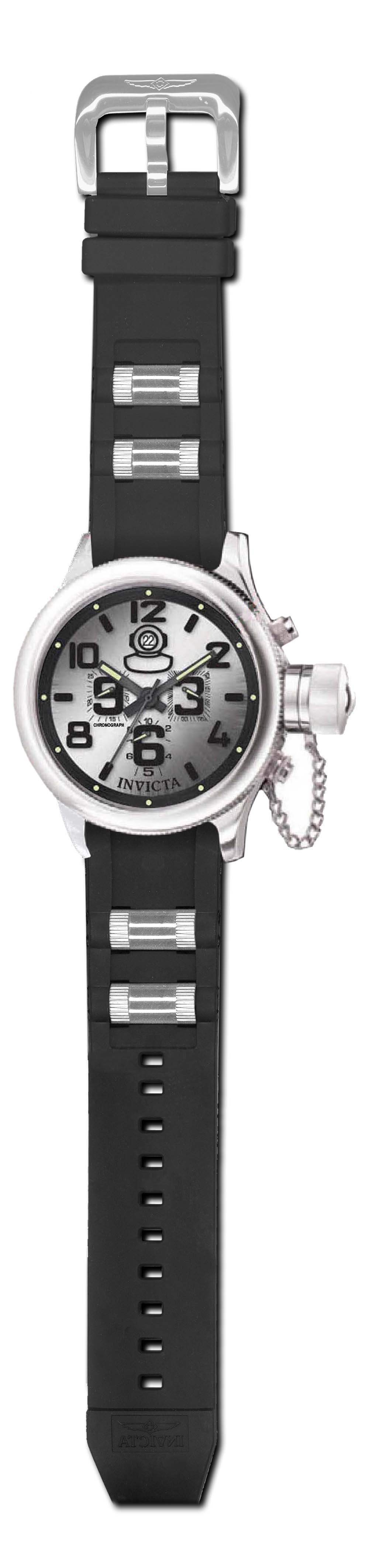Invicta 4583 Russian Diver Rubber Strap