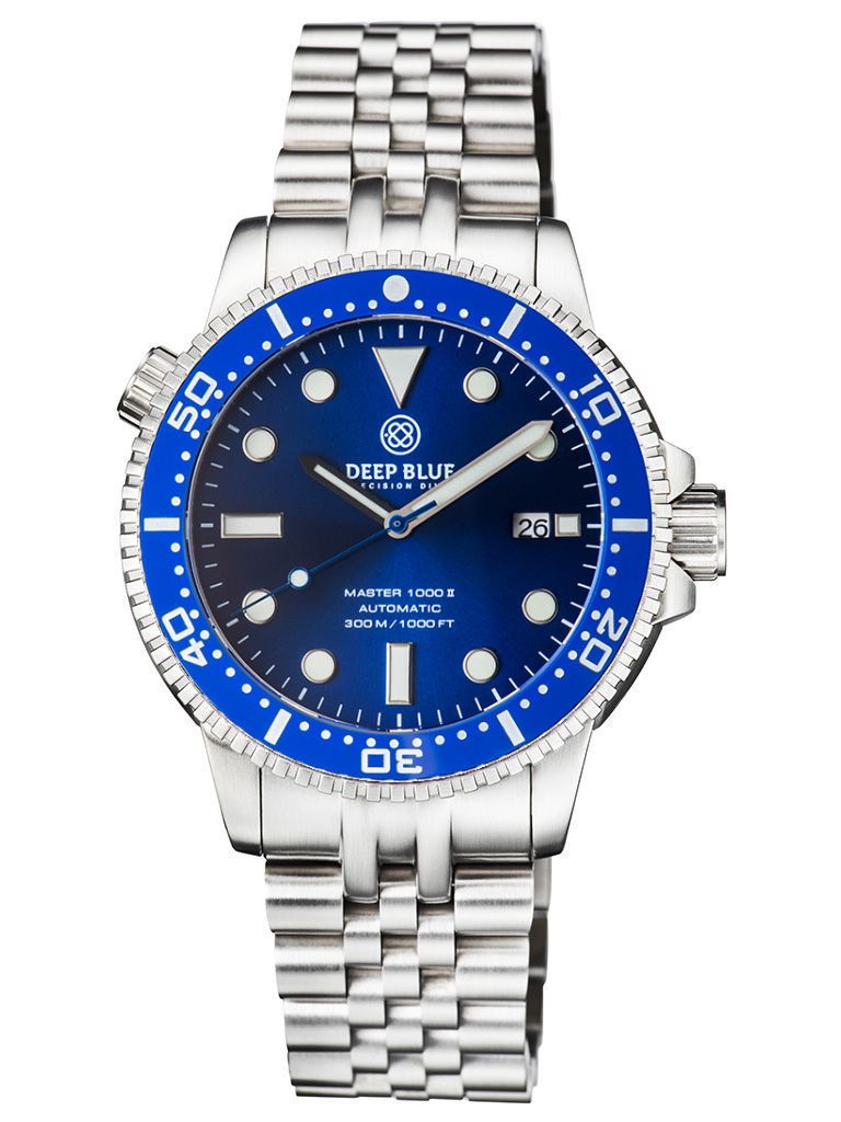 Deep Blue Master 1000 II Dark-Blue-Blue-Blue Steel