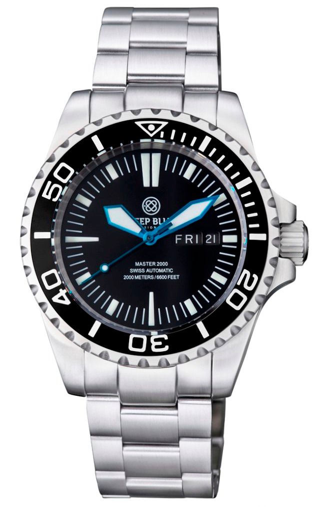 Deep Blue Master 2000m Black-Black-Blue II