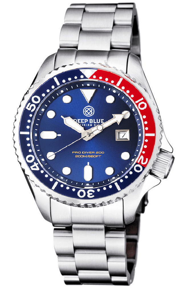Deep Blue Pro Diver 200 Blue Steel