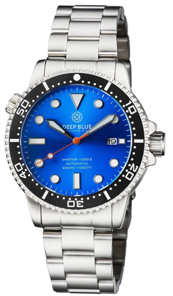 Deep Blue Master 1000 II Light Blue-Black-Orange