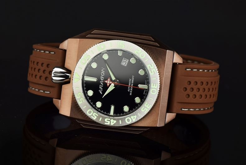 ARAGON Concept S Brown-IP Automatic 48mm