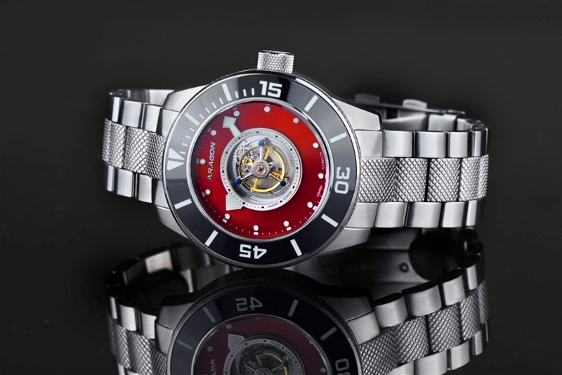 ARAGON Divemaster Tourbillon Red 50mm Limited Edition