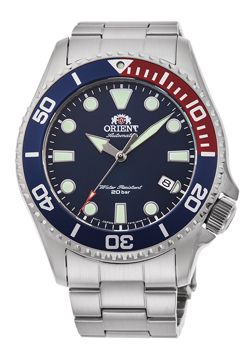 ORIENT RA-AC0K03L10B Blue-Red Mako Automatik
