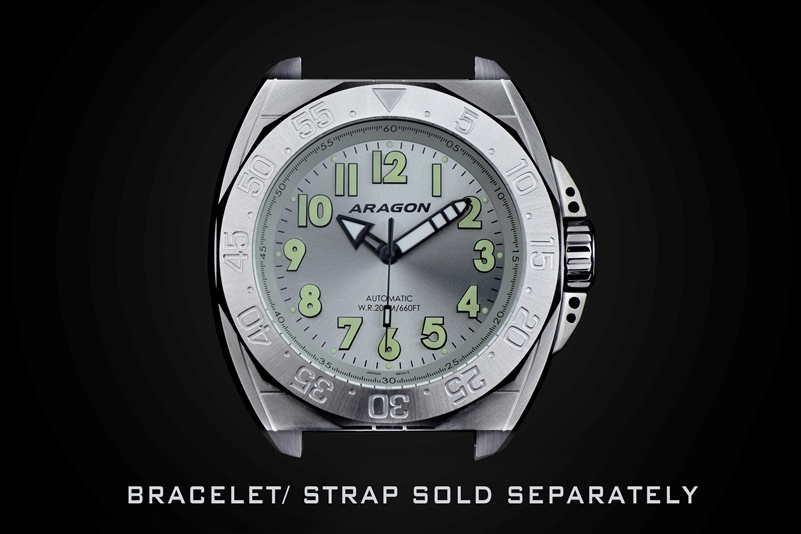 ARAGON Hiro 3D Lume Automatic Grey 50mm