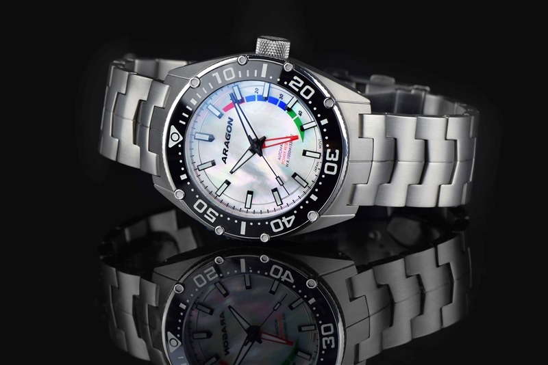 ARAGON Virtuoso Ti NE57 White MOP 50mm