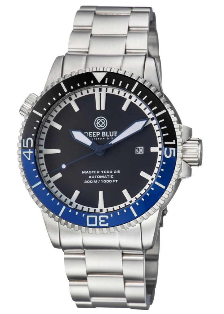Deep Blue Master 1000 2.5 60 Hour Ceramic Black-Blue-Black-Blue