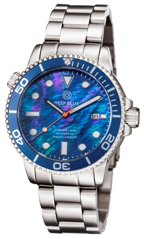 Deep Blue Master 1000 Blue Mother of Pearl Steel