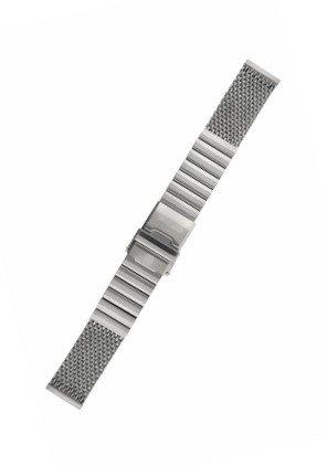 Deep Blue Mesh Star Vintage Edelstahlarmband