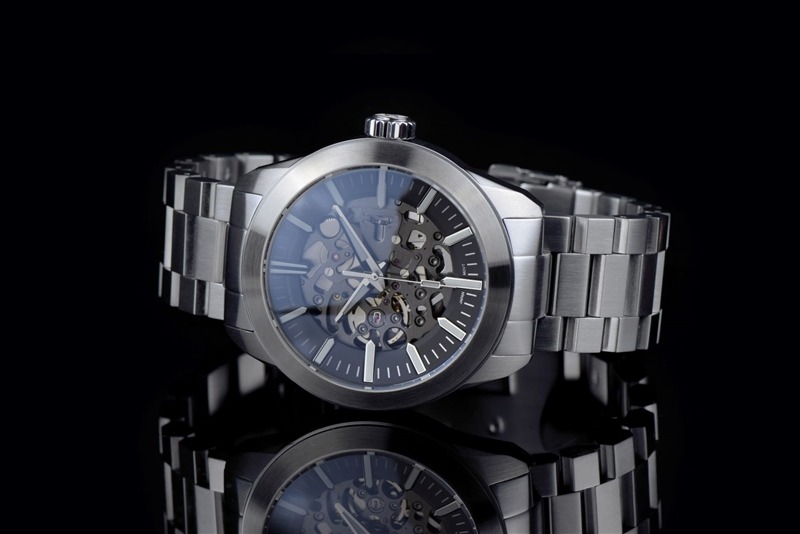 ARAGON Antigravity Skeleton NH72 Automatic Black 42mm
