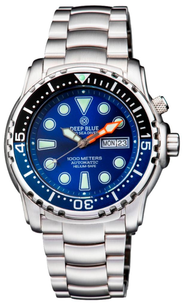 Deep Blue Sea Diver 1000m Blue-Black-Blue