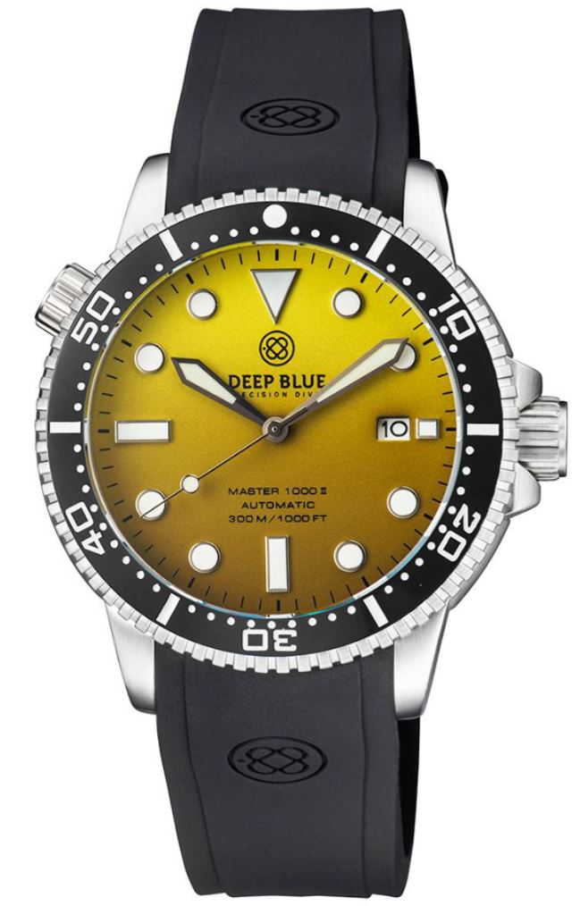 Deep Blue Master 1000 II Gradient Yellow Matt