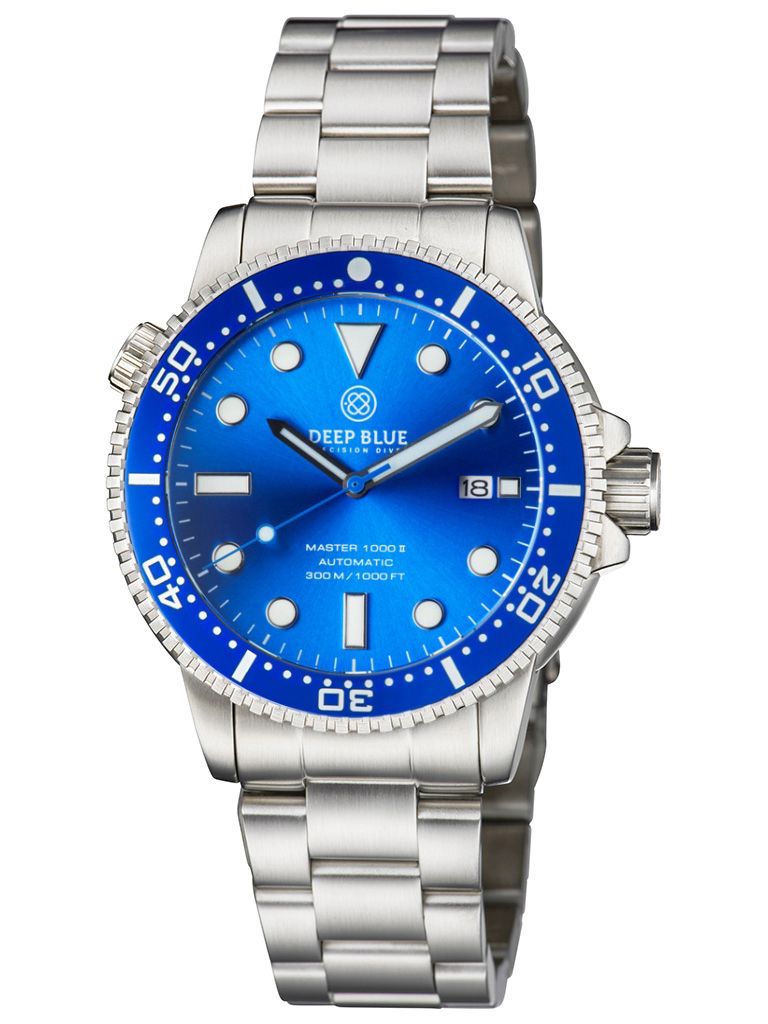 Deep Blue Master 1000 II Light-Blue-Blue Steel