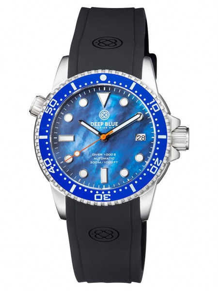 Deep Blue Diver 1000 II Blue-Blue-MOP