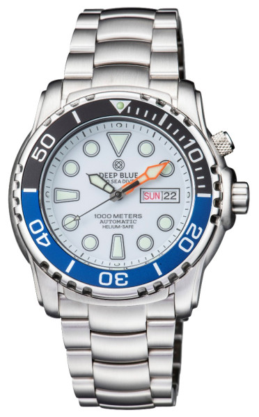 Deep Blue Sea Diver I 1000m White-Black-Blue 10/20/30