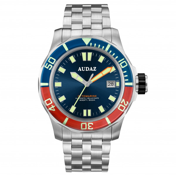 Audaz Octomarine Blue-Red 42mm Automatic