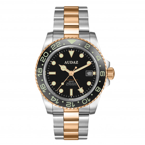 Audaz Sea Ranger GMT Black-Gold 42mm Automatic