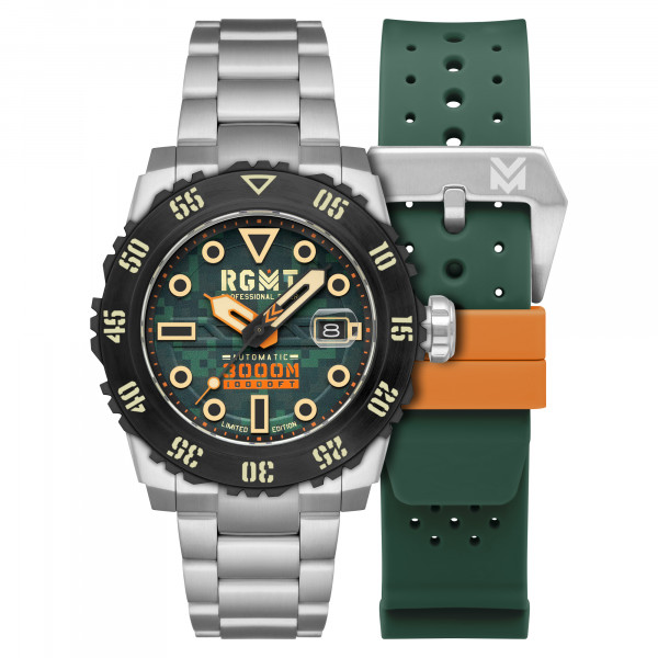 RGMT Ohio 3000m Army Green 46mm Automatic Set Limited Edition