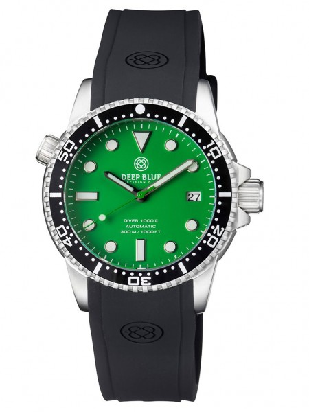 Deep Blue Diver 1000 II Black-Green Matt