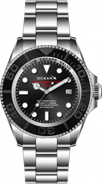 OceanX Sharkmaster 1000 Black II Automatic