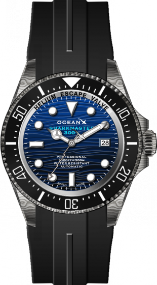 OceanX Sharkmaster 300+ Blue Automatic Special Edition