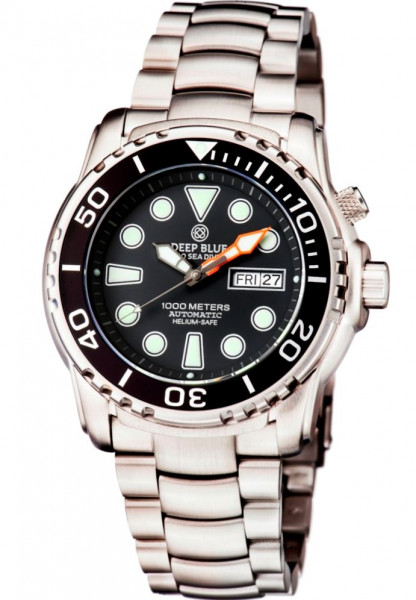 Deep Blue Sea Diver III 1000m Black