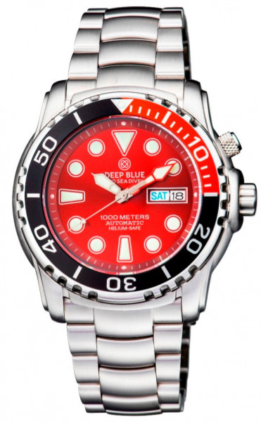 Deep Blue Sea Diver I 1000m Red-Black-Red