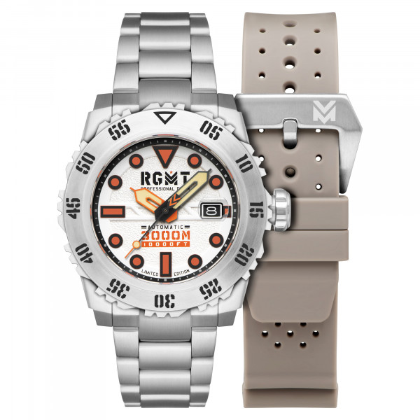 RGMT Ohio 3000m Milky White 46mm Automatic Set Limited Edition