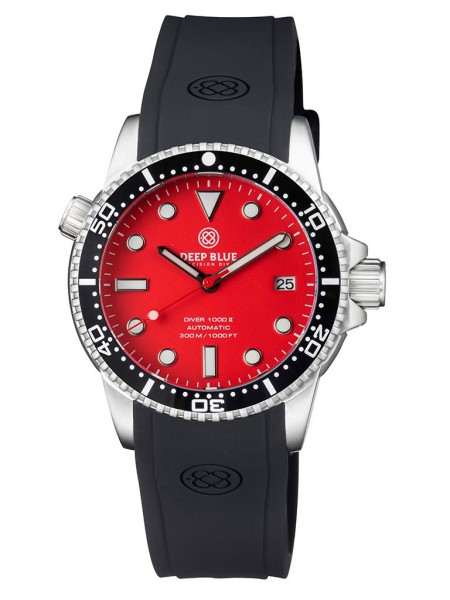 Deep Blue Diver 1000 II Black-Red