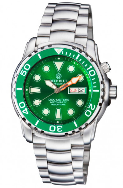 Deep Blue Sea Diver I 1000m Green